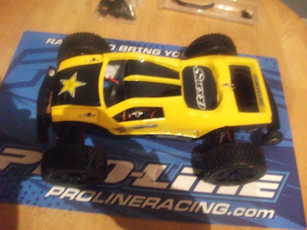 proline body mounts rustler